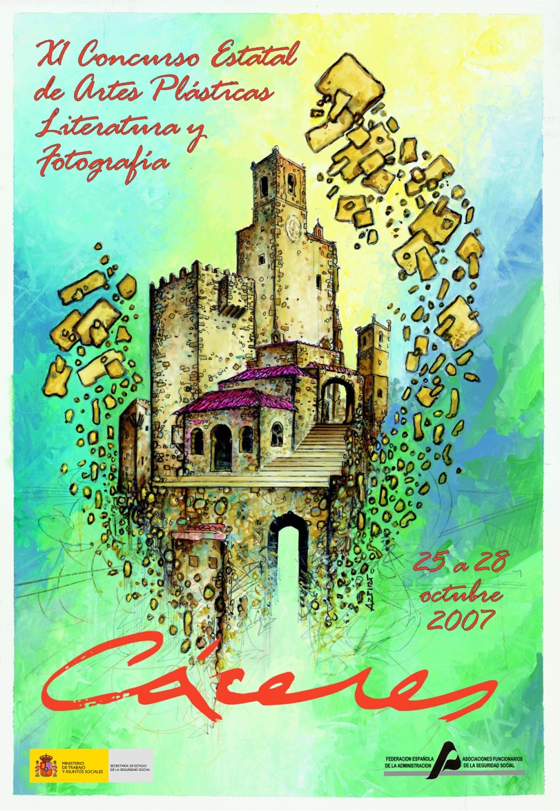 Cartel del Certamen Cultural que tuvo lugar en 2007